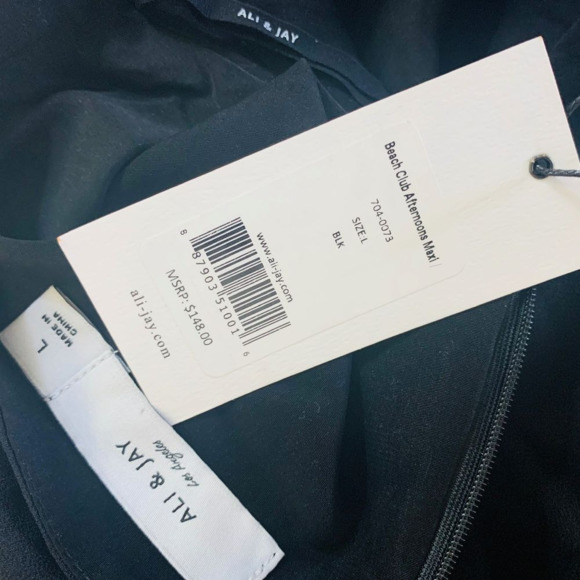 ALI & JAY Black Maxi Dress - Picture 6 of 7